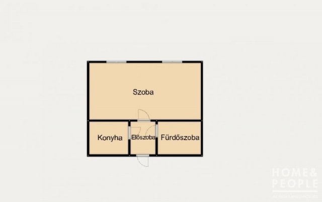 Eladó téglalakás, Szegeden 54 M Ft, 1 szobás