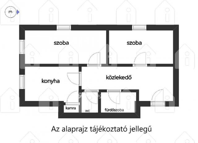 Eladó téglalakás, Dunaújvárosban 34 M Ft, 2 szobás