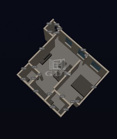 Kiadó téglalakás, albérlet, Budapesten, V. kerületben, 2 szobás