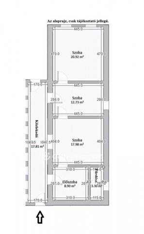 Eladó családi ház, Püspökladányban 17.7 M Ft, 3 szobás