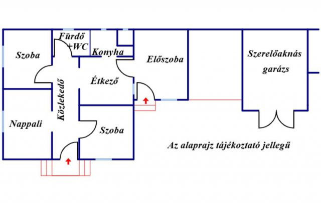 Eladó családi ház, Nagyivánon 20.6 M Ft, 3 szobás