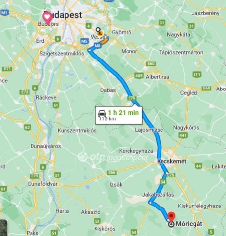 Eladó telek, Móricgáton 24 M Ft / költözzbe.hu