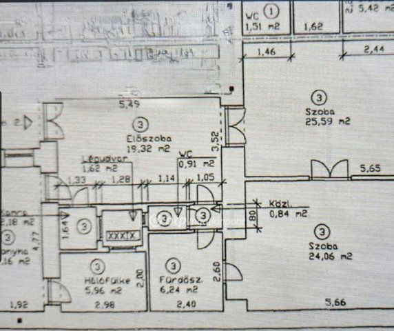 Eladó téglalakás, Budapesten, VIII. kerületben 87.1 M Ft