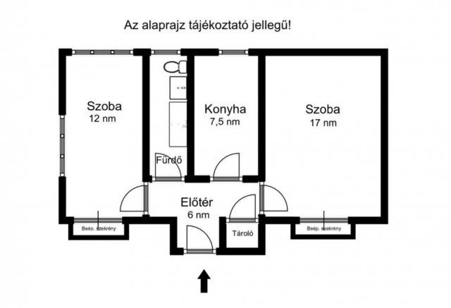 Kiadó téglalakás, albérlet, Békéscsabán 105 E Ft / hó