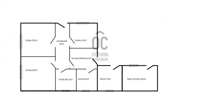 Eladó családi ház, Zsákán 18 M Ft, 3 szobás