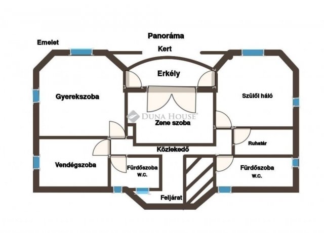 Eladó családi ház, Budapesten, II. kerületben 349 M Ft, 5 szobás
