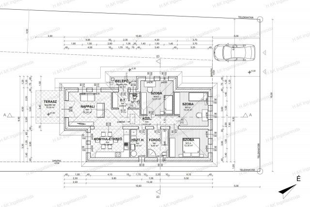 Eladó családi ház, Csörögön 99.9 M Ft, 4 szobás