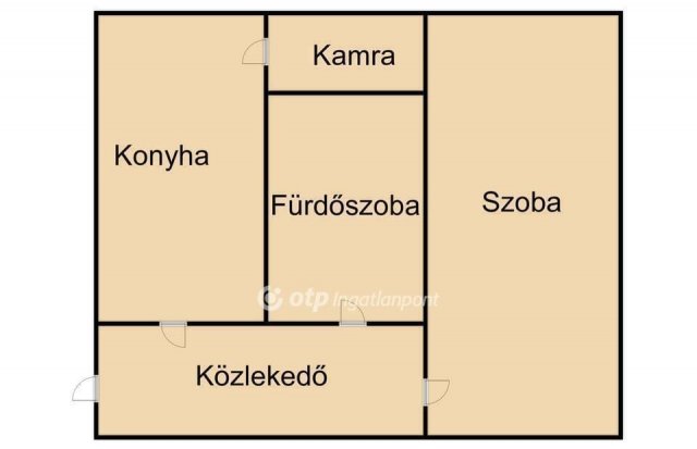 Eladó téglalakás, Nyíregyházán 31 M Ft, 1 szobás