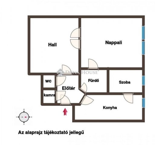 Eladó téglalakás, Budapesten, XIII. kerületben 84.8 M Ft
