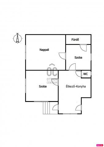 Eladó családi ház, Pakson 43 M Ft, 3 szobás