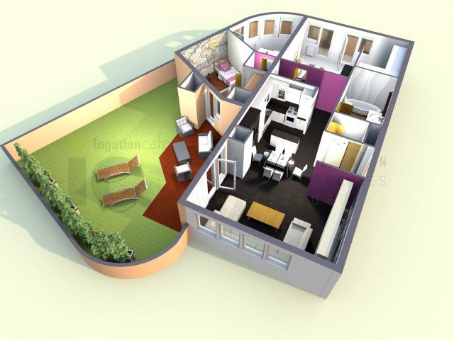 Eladó téglalakás, Szegeden, Felső Tisza-Part utcában 158 M Ft