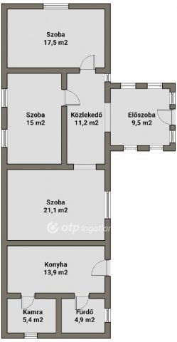 Eladó családi ház, Beszterecén 54 M Ft, 3 szobás