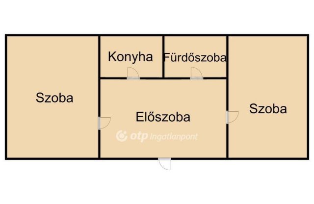 Eladó családi ház, Érpatakon 12 M Ft, 2 szobás