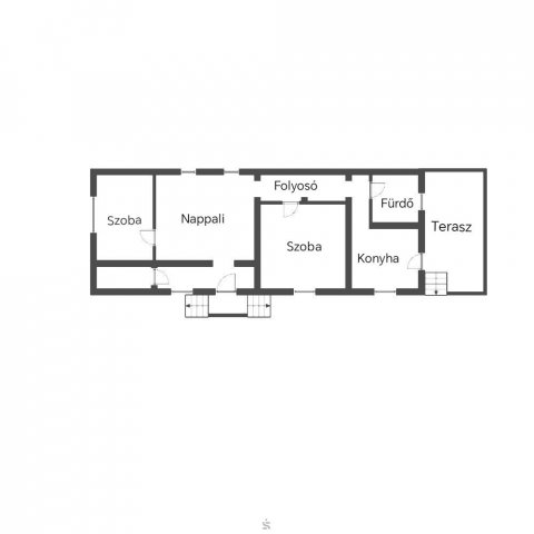 Eladó családi ház, Mezőszemerén 15.9 M Ft, 2 szobás