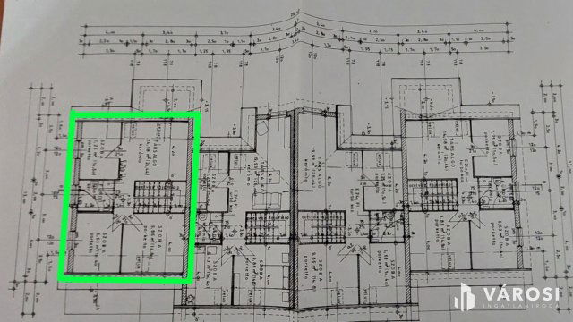 Eladó sorház, Debrecenben 125 M Ft, 2+3 szobás