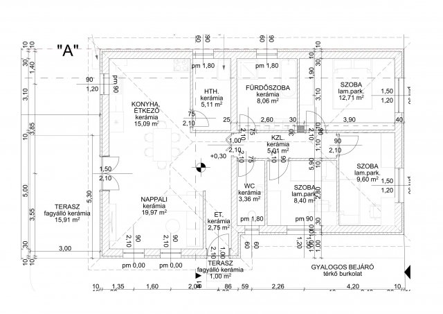 Eladó családi ház, Kiskunlacházán 85.9 M Ft, 3 szobás