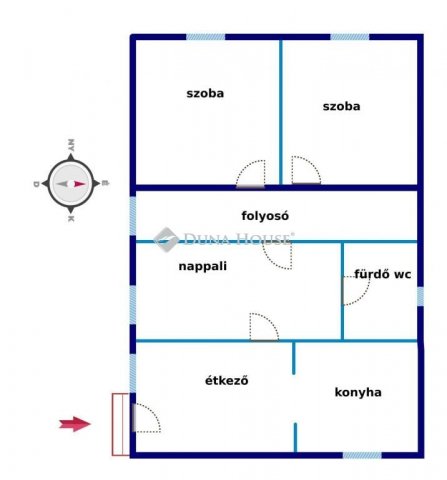 Eladó családi ház, Révleányváron 4.8 M Ft, 3 szobás