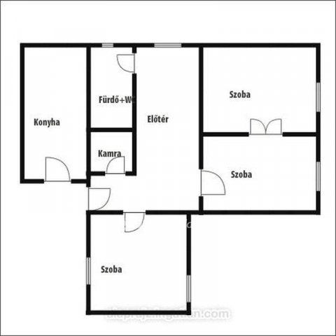 Eladó családi ház, Zókon 21 M Ft, 3 szobás