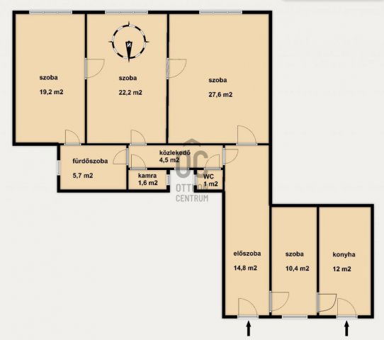 Eladó téglalakás, Budapesten, VIII. kerületben 96.9 M Ft