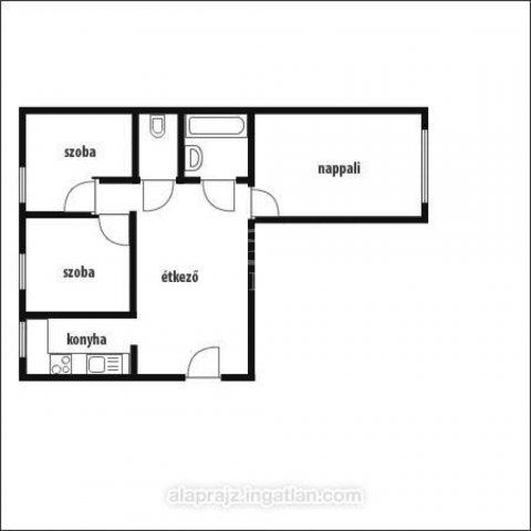 Eladó panellakás, Budapesten, III. kerületben 69.8 M Ft