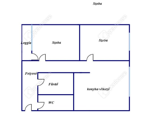 Eladó panellakás, Hajdúböszörményen 64 M Ft, 2 szobás