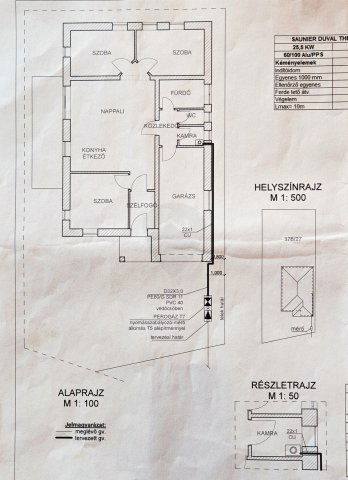 Eladó családi ház, Győrzámolyon 89.9 M Ft, 3 szobás