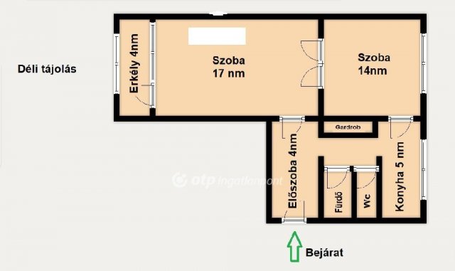 Eladó panellakás, Budapesten, XI. kerületben 75.9 M Ft, 2 szobás