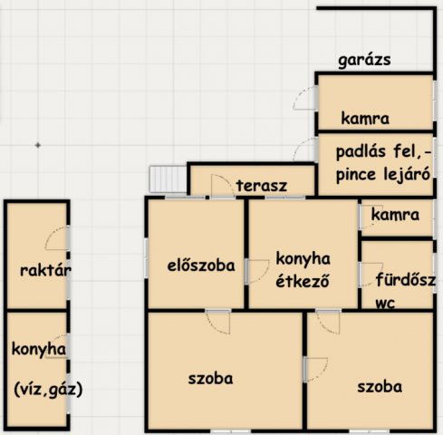 Eladó családi ház, Helvécián, Petőfi Sándor utcában 42.9 M Ft
