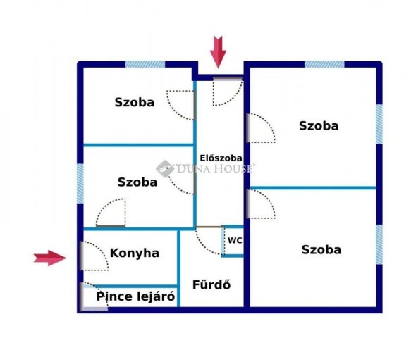 Eladó családi ház, Gyálon 73 M Ft, 4 szobás