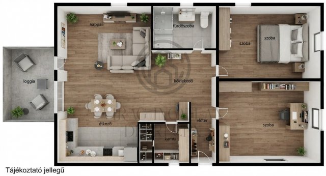 Kiadó téglalakás, albérlet, Debrecenben 290 E Ft / hó, 3 szobás
