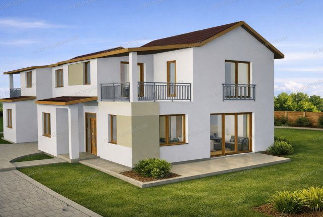 Eladó ikerház, Gödön 165.9 M Ft, 5 szobás