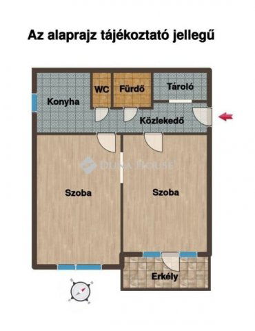 Eladó panellakás, Budapesten, IV. kerületben 72 M Ft, 2 szobás