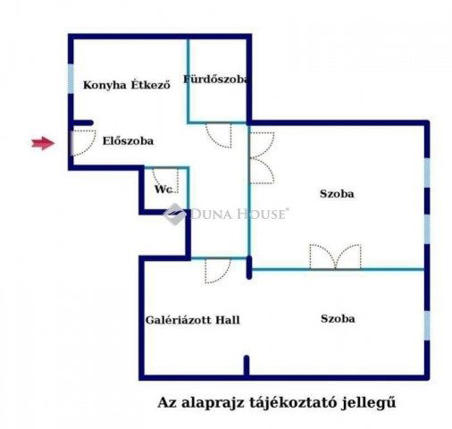 Eladó téglalakás, Budapesten, VII. kerületben 85 M Ft, 2 szobás
