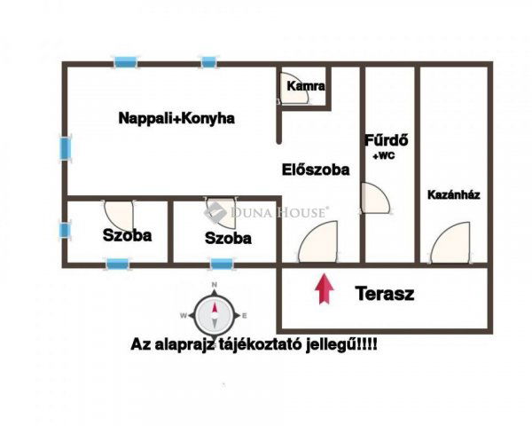 Eladó családi ház, Szigethalmon 57 M Ft, 3 szobás