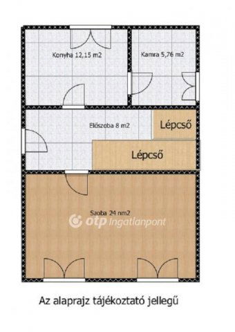 Eladó családi ház, Kiskunlacházán 63.5 M Ft, 4 szobás