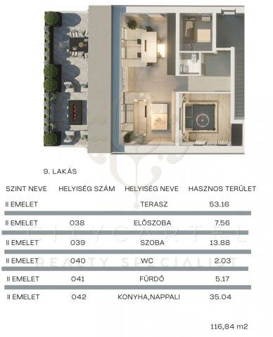 Eladó téglalakás, Balatonlelleén 114.99 M Ft, 2 szobás