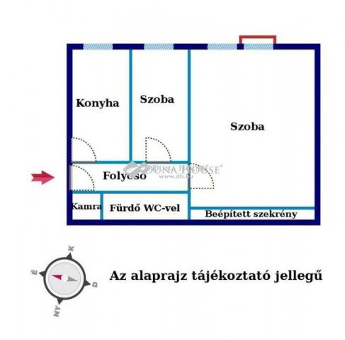 Eladó téglalakás, Zalaegerszegen 26.99 M Ft, 2 szobás