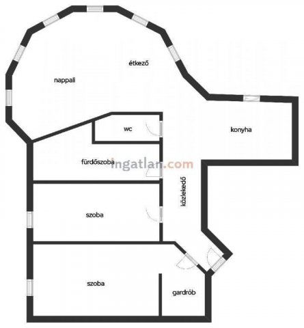 Eladó téglalakás, Miskolcon 74.49 M Ft, 2 szobás