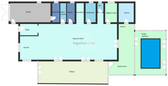 Eladó családi ház, Szigetszentmiklóson 249 M Ft, 7 szobás