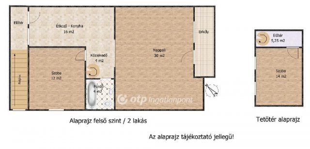 Eladó téglalakás, Dunaharasztin 76 M Ft, 3 szobás