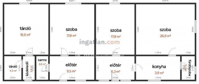 Eladó családi ház, Tiszakécskén 27.9 M Ft, 3 szobás