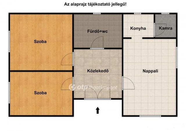 Eladó családi ház, Balmazújvárosban 54.9 M Ft, 2 szobás