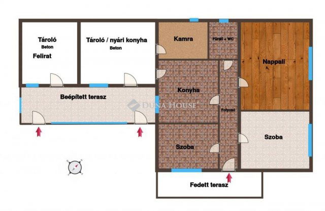 Eladó családi ház, Mezőfalván 33 M Ft, 2+1 szobás