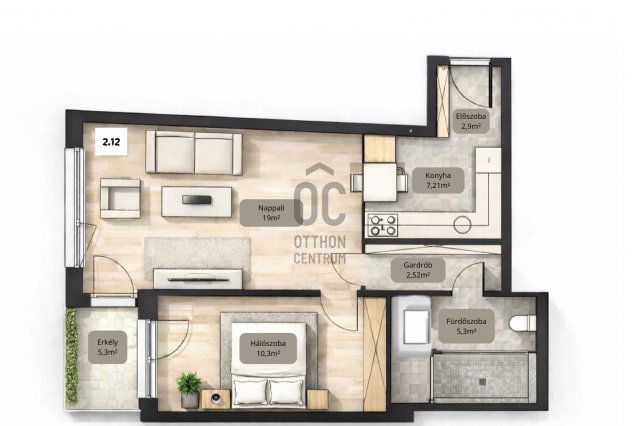 Eladó téglalakás, Budapesten, VII. kerületben, Kertész utcában