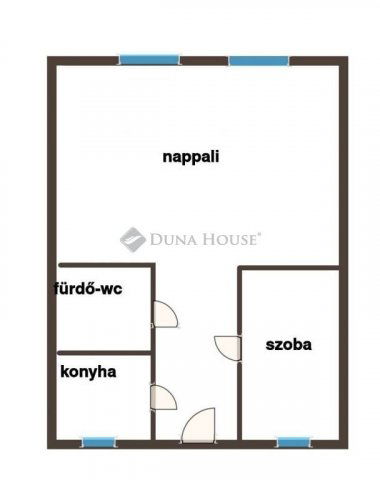 Kiadó téglalakás, albérlet, Pécsett 160 E Ft / hó, 2 szobás