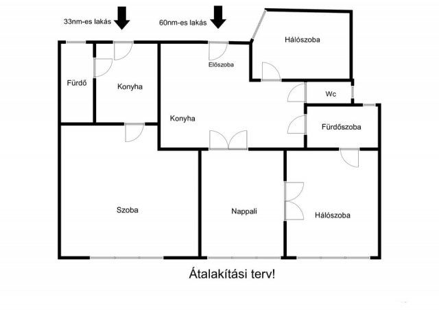 Eladó téglalakás, Budapesten, VIII. kerületben 89.8 M Ft