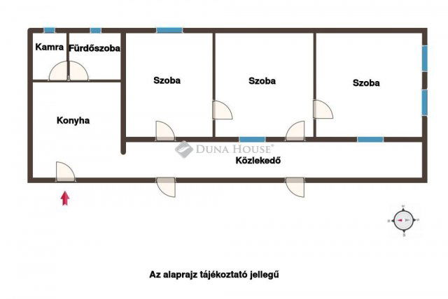 Eladó családi ház, Kásádon 7.49 M Ft, 3 szobás