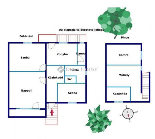 Eladó családi ház, Pátyon 65 M Ft, 3 szobás