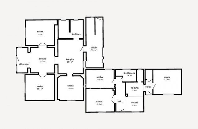Eladó családi ház, Mándokon 33.5 M Ft, 6 szobás