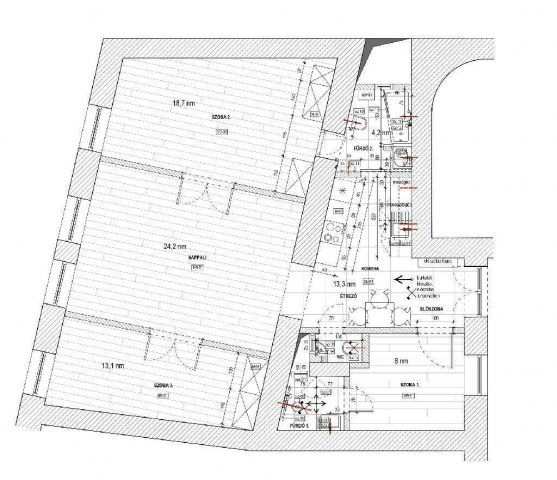 Eladó téglalakás, Budapesten, I. kerületben 135 M Ft, 4 szobás